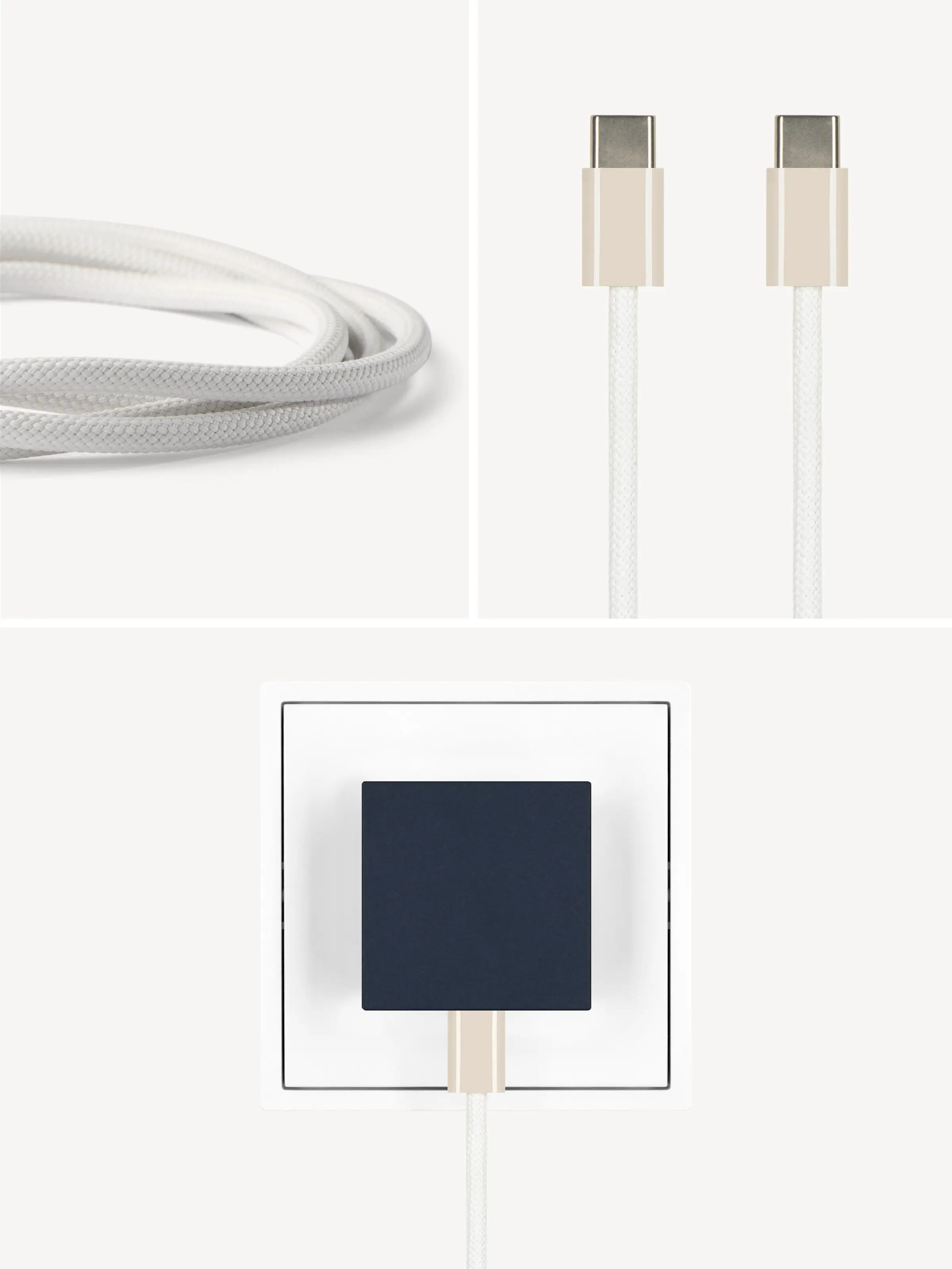 USB-C Ladegerät 35W + USB-C Kabel (Dune)