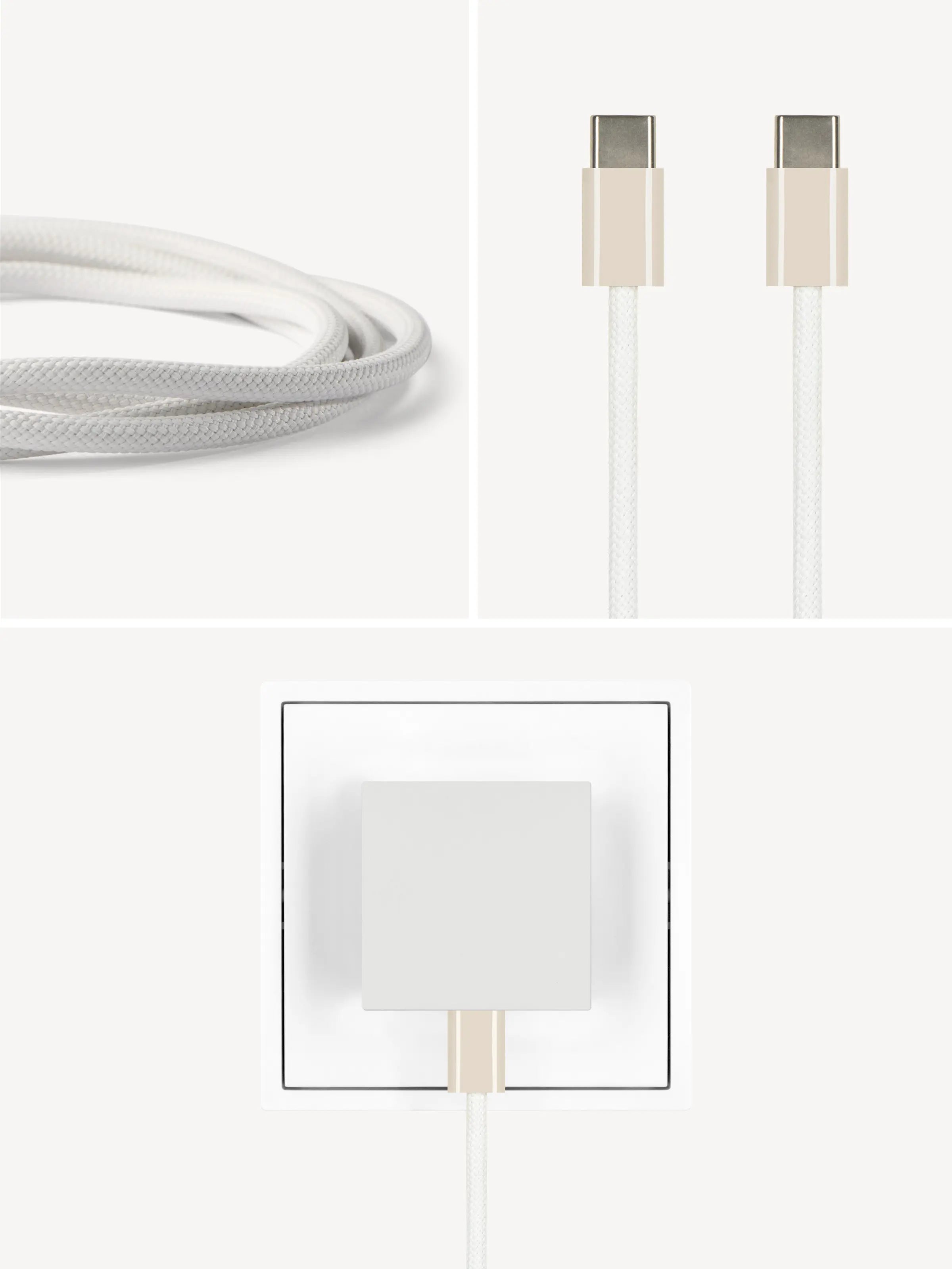 USB-C Ladegerät 35W + USB-C Kabel (Dune)