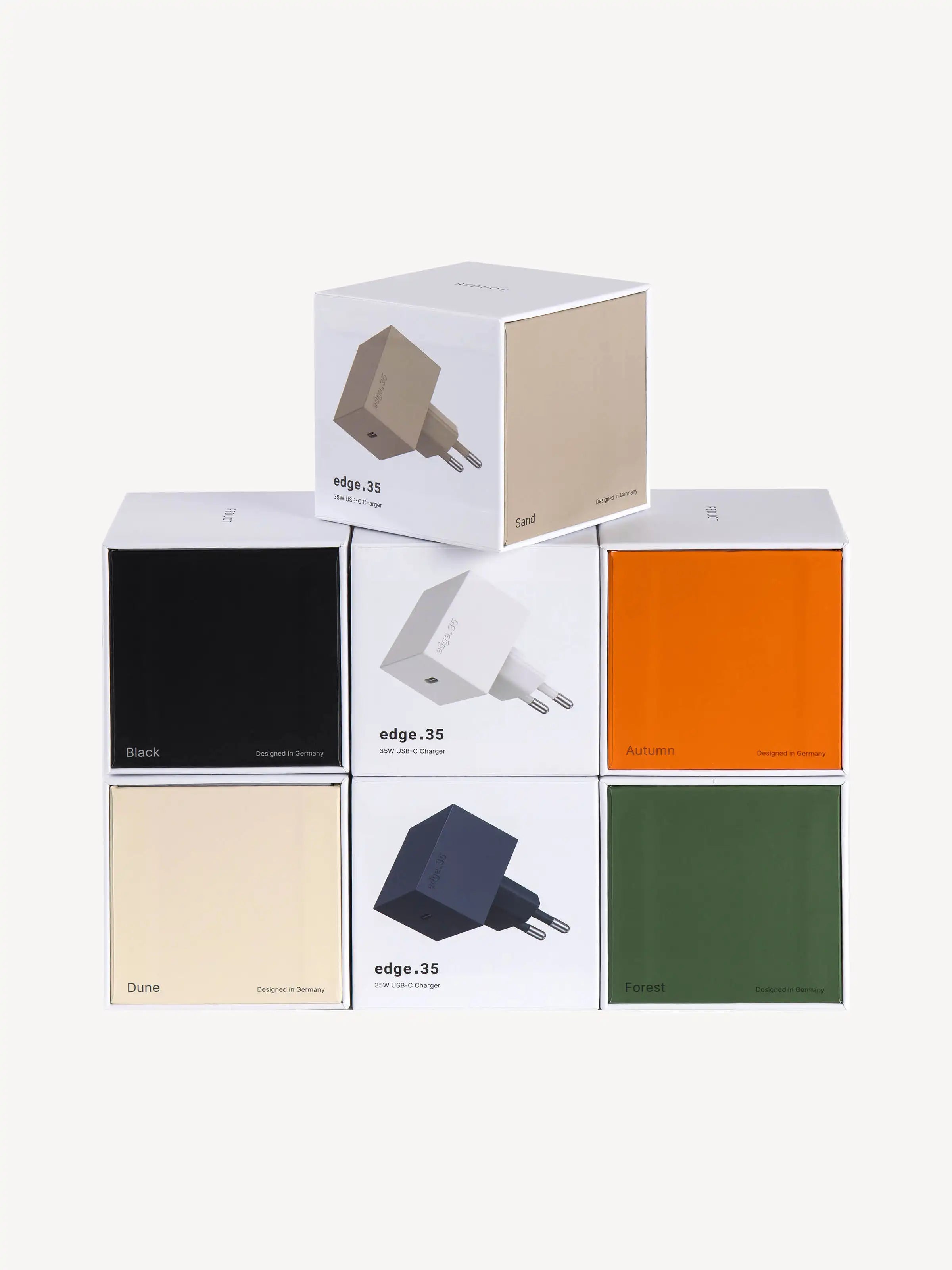 edge.35W USB-C-Ladegerät. Farbe: Midnight
