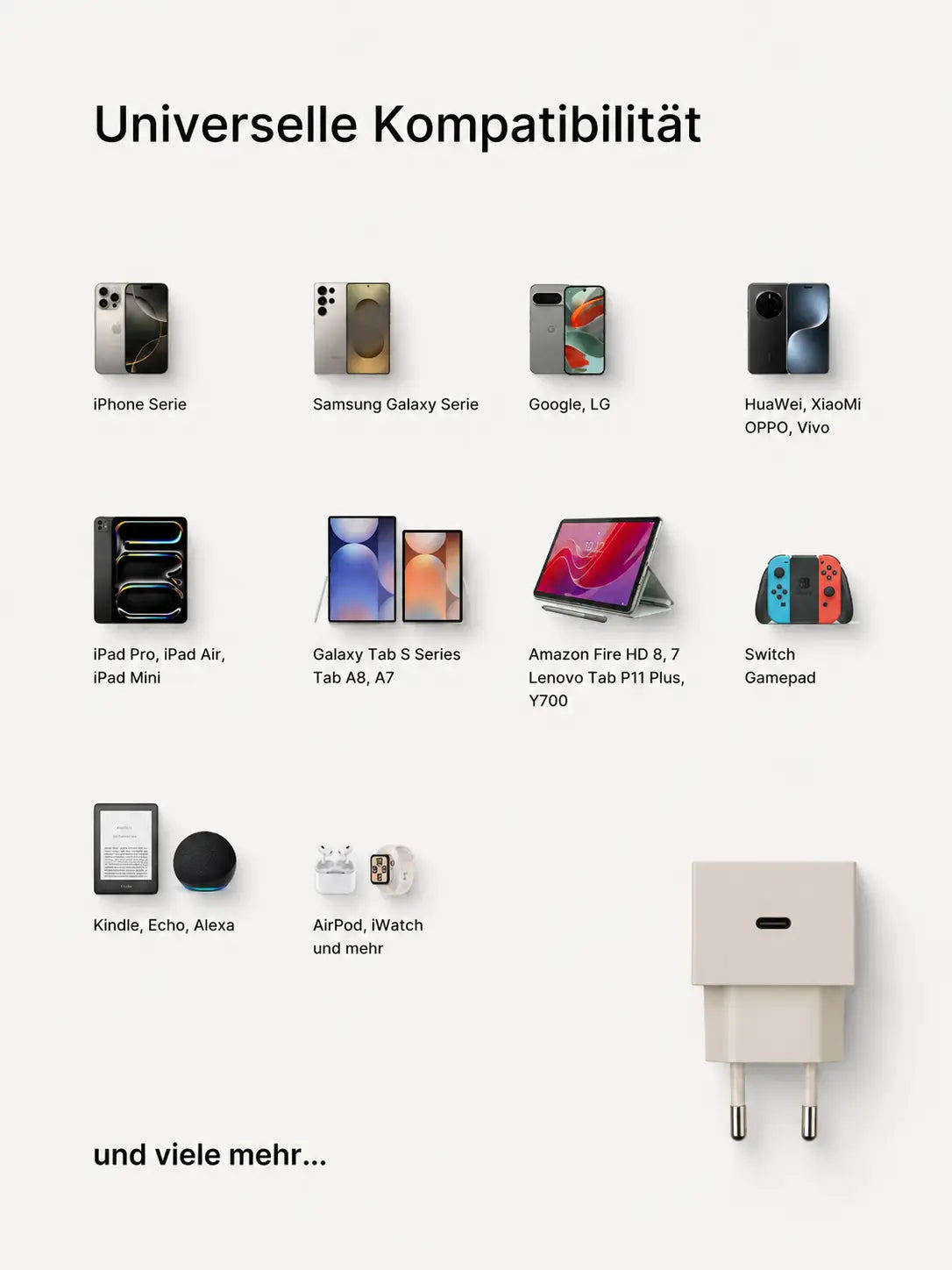 edge.35W USB-C-Ladegerät. Farbe: Dune
