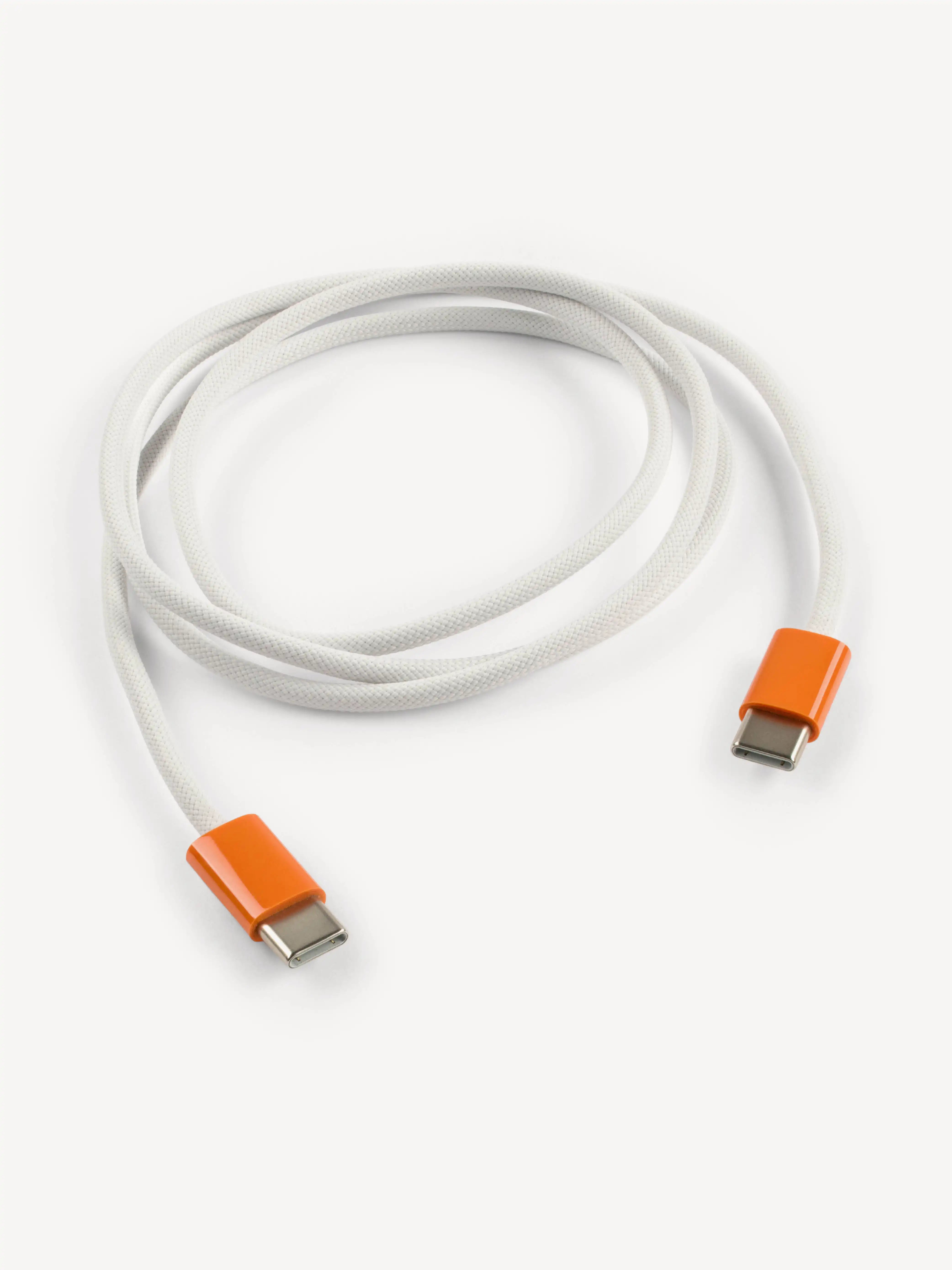 USB-C Kabel 60W gewebt | Farbe: Autumn | Länge: 1m