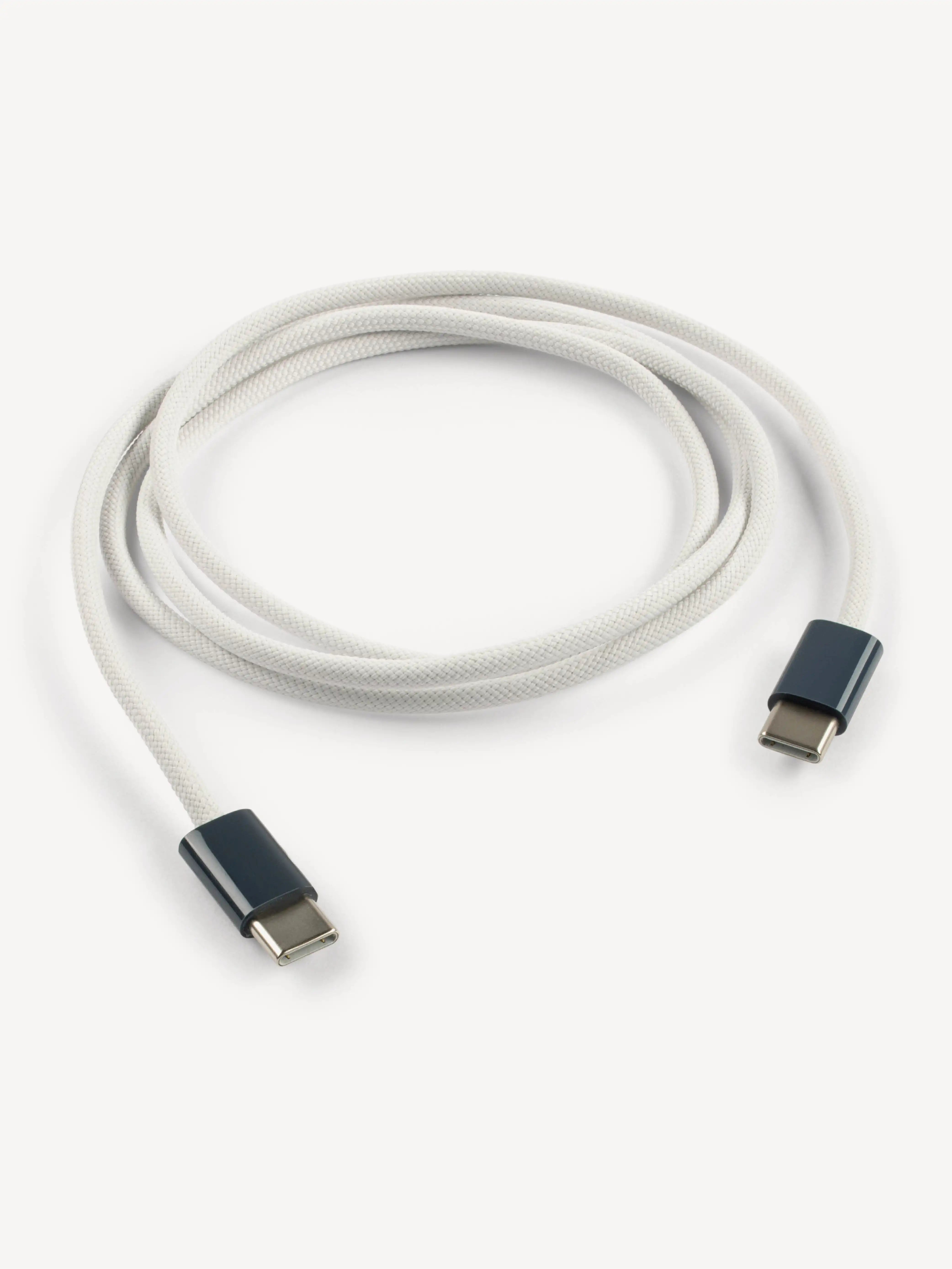 USB-C Kabel 60W gewebt | Farbe: Midnight | Länge: 1m