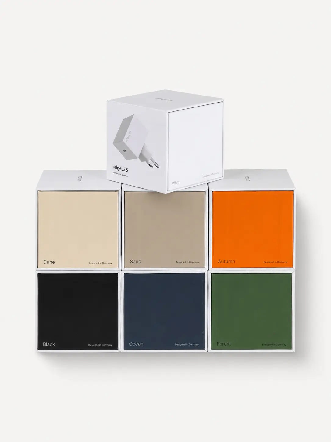 edge.35W USB-C-Ladegerät. Farbe: Autumn